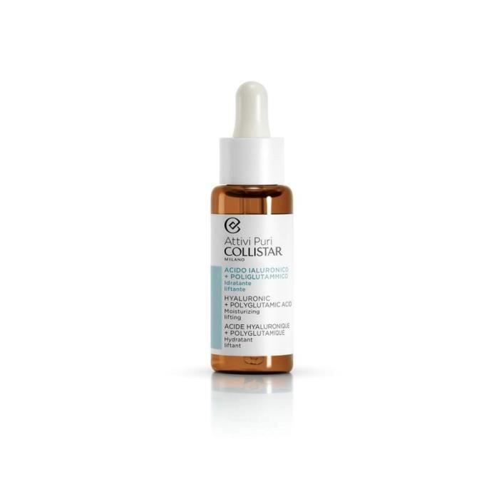 Sérum visage - Collistar - Attivi Puri - Hydratant - Acide Hyaluronique - Effet Lifting 30 ml