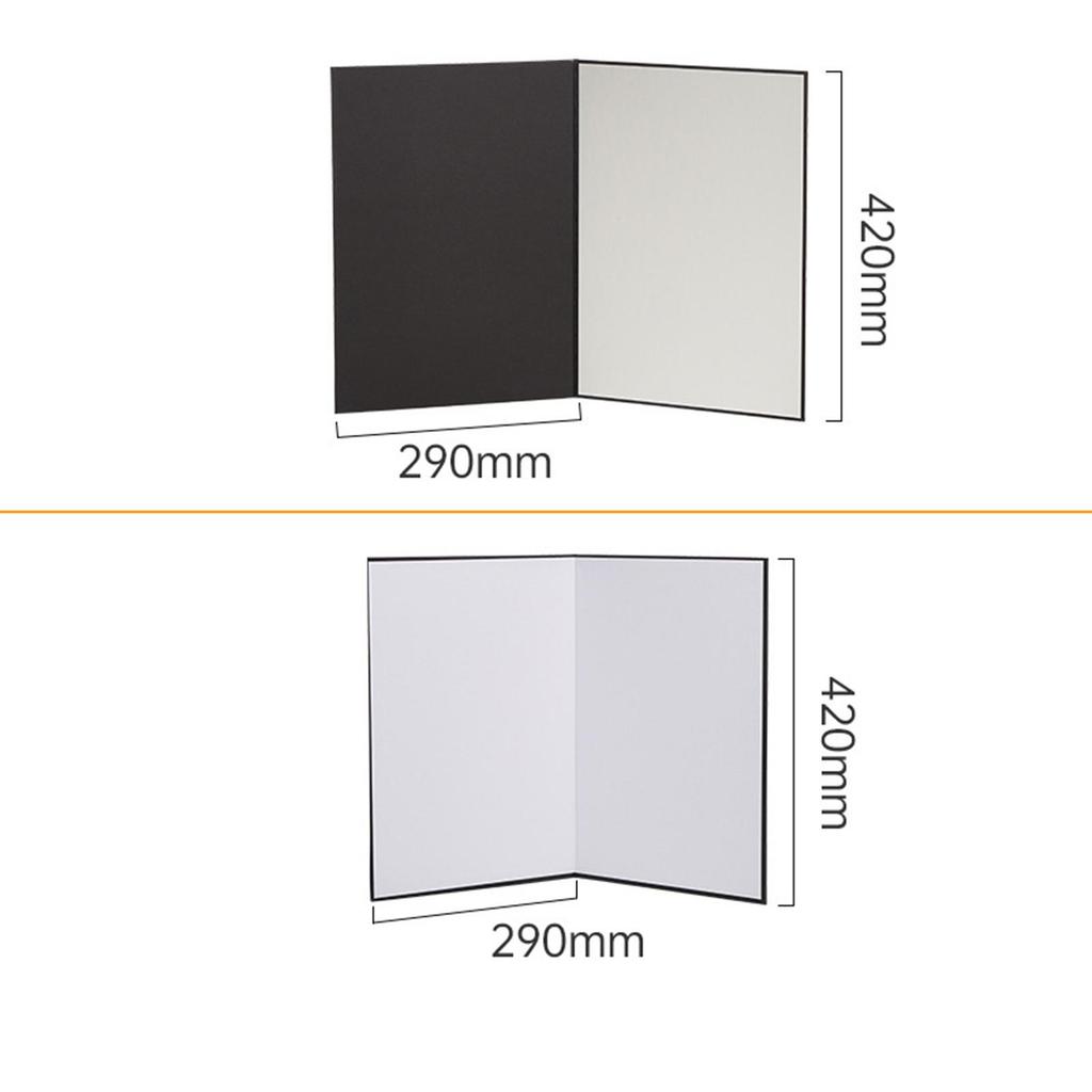 A3 Camera Photography Cardboard Foldable Paper Board for Light Diffuser