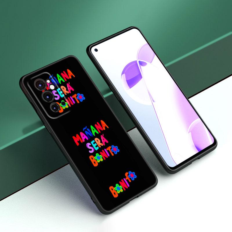 Karol G Manana Sera Bonito Black Phone Case For OnePlus 9 10 11 12 ACE 2V Pro 9RT 10T 10R Nord CE 2 3 Lite N10 N20 N30 5G