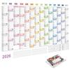 2026 Plan Wall Calendar 74X52.5X0.5cm Large Offices Supplies Monthly Wall Calendar For Mental Study School Task Home Cleaning