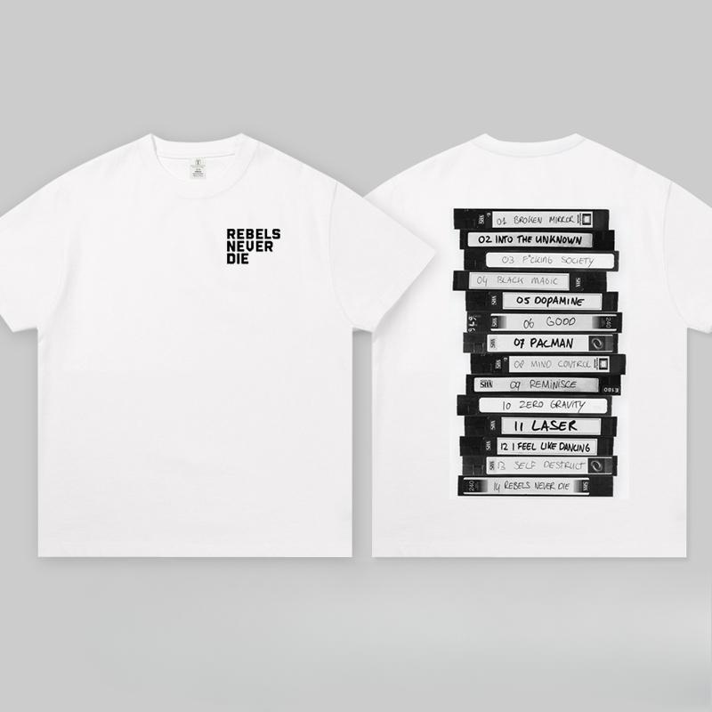 2025 Men's and Women's New Hardwell Cotton Short Sleeve T-shirt Casual Top 100 Dj Around Clothes Electric Sound Revealed Brand