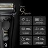 Brown Electric Shaver Series 9 SPORT Beard Trimmer Men 9360cc 6in1 Alcohol Cleaning System Included Case Black
