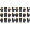 24 Pcs Washing Machine Brush Head Brass Mop Brush Head Pressure Washer Brush Steam Cleaner Mop Brush Cleaner Parts Household Cleaning Supplies Steam