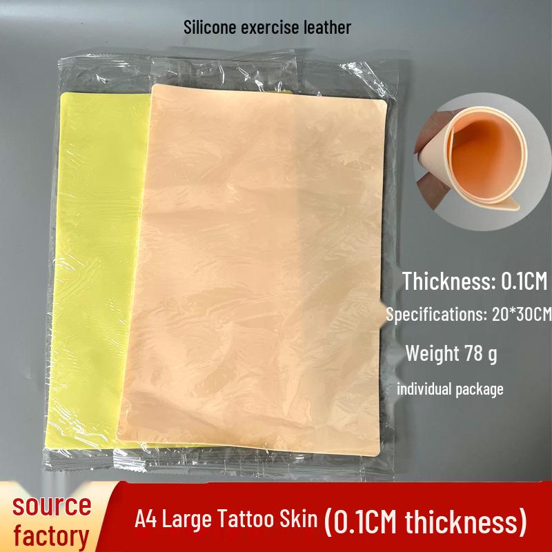 Realistic Silicone Practice Skin for Semi-Permanent Makeup: Eyebrows, Eyes, Lips Tattoo Training for Beginners