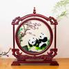 Suzhou Embroidery Living Room Decoration Advanced Sense Of Handicraft Office Decorative Screen Light Luxury Chinese Home Gift
