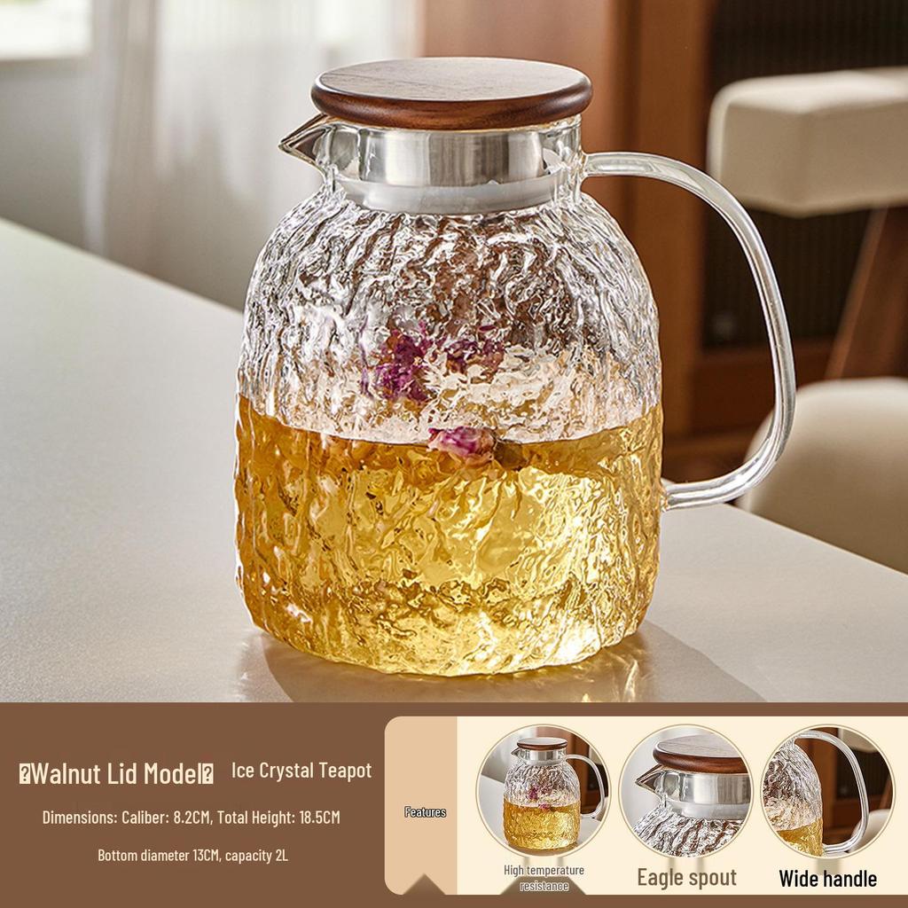 High-Temperature Resistant Glass Kettle Set for Tea and Cold Water Storage