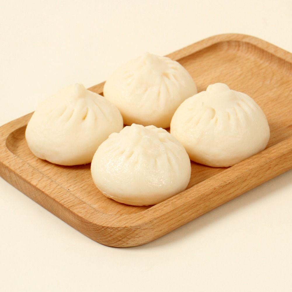 Lifelike Simulation Baozi Keychain Mini Steamd Baozi Keyring  Student Pendant
