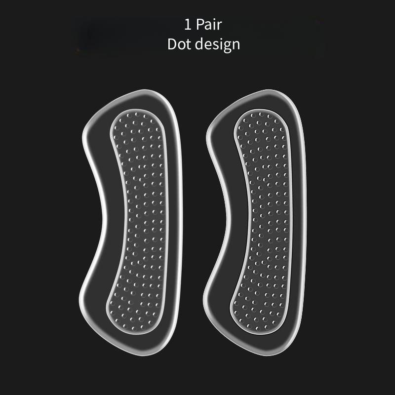 Silicone Gel Women High Heels Cushion Stickers Non-Slip Shoe Pads Adjustable Size Heel Insoles Protectors Foot Care Liner Insert