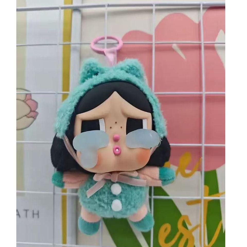 

Плачущий ребенок плюшевая кукла 1шт глухая коробка виниловая кукла для игры в прилив брелок кулон плачущий ребенок слезы кукла детский праздничный подарок