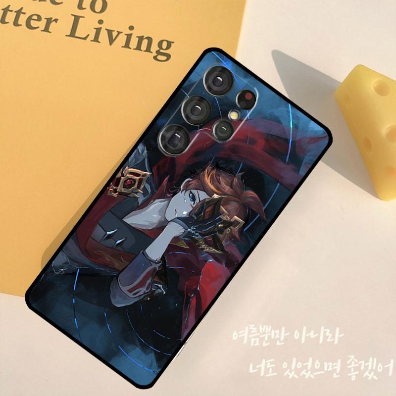 Genshin Impact Tartaglia Phone Case For Samsung Galaxy S25 Ultra S9 S10 S20 S22 S21 S23 FE S24 Plus Back Cover Shell