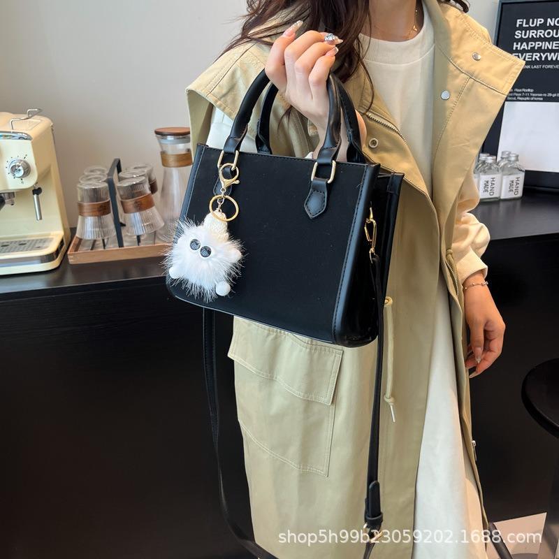 New Senmeng retro handbag bag women's trend fashion small tote bag single shoulder crossbody small square bag