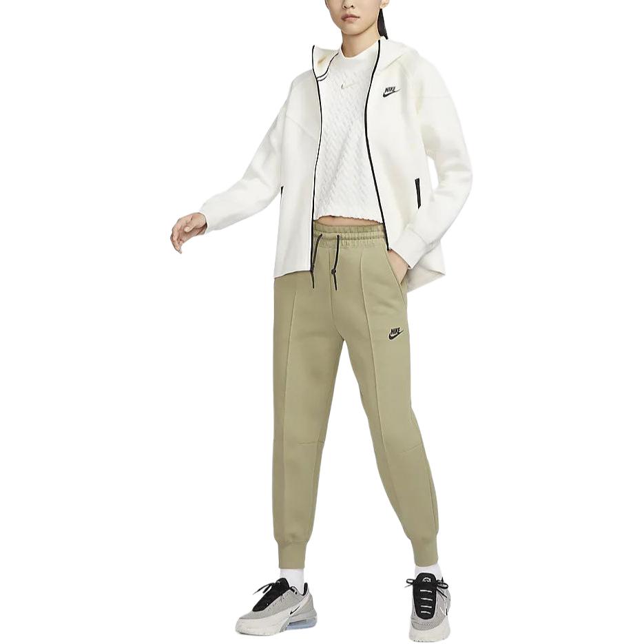 Nike Sportswear Tech Fleece Knitted Sweatpants Women's Olive Green FB8331-276