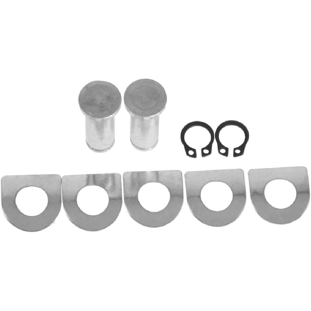HDBUBALUS Motorcycle Parts Aluminum Foot Pegs Mount Kit Pins Fit for Harley Dyna Softail Sportster V Rod Night Rod FLHX
