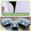 Reusable 24PCS Mushroom Growing Filter Pads 2mm Thick Cotton Materials Monotub Substrate Mycelium Airflow Optimization