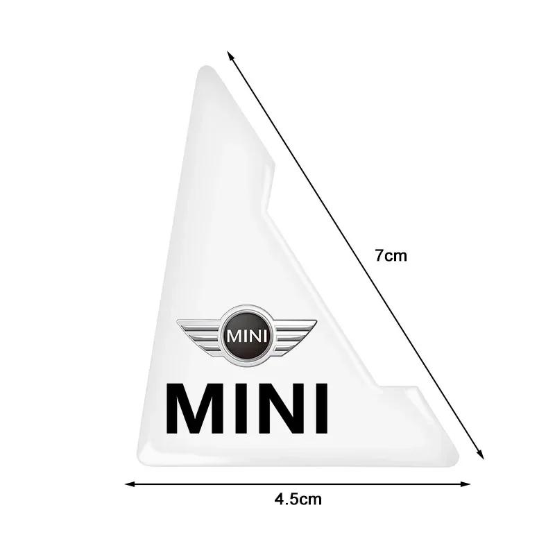 For Bmw Mini 2Pcs Transparent Car Door Corner Cover Anti-Scratch Protection Sticker For MINI F54 F55 F56 R56 R60 SONE Roadster C