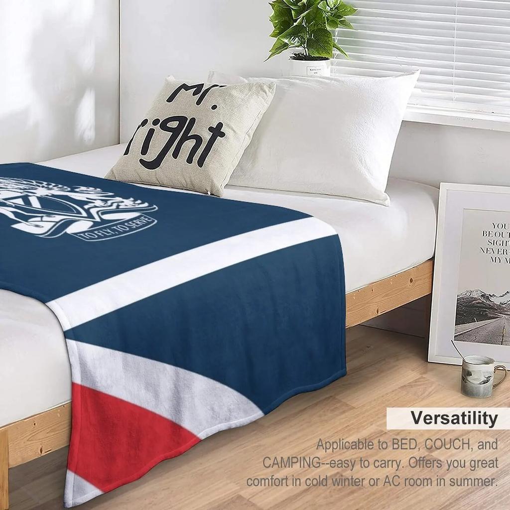 British Airways Landor Livery Überwurfdecke, flauschige modische Sofadecke