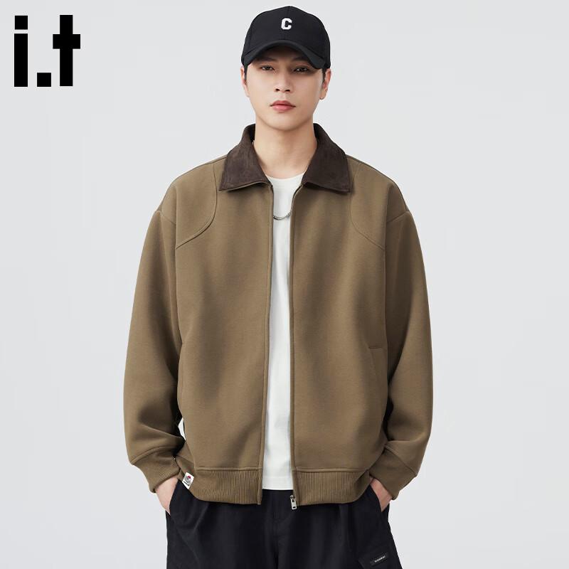 

CHOCOOLATE Men s Retro Lapel Cardigan Sweatshirt 4XL