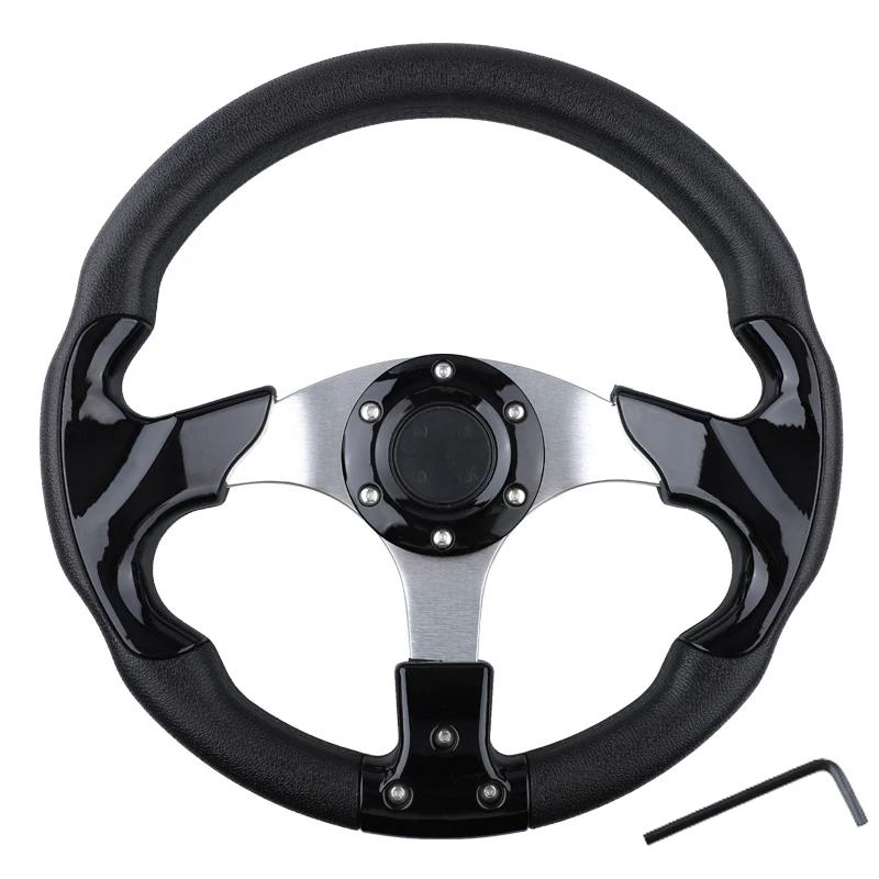 Racing Style 320mm 13 Inch Steering Wheel for YAMAHA Golf Cart EZGO Car Accessories