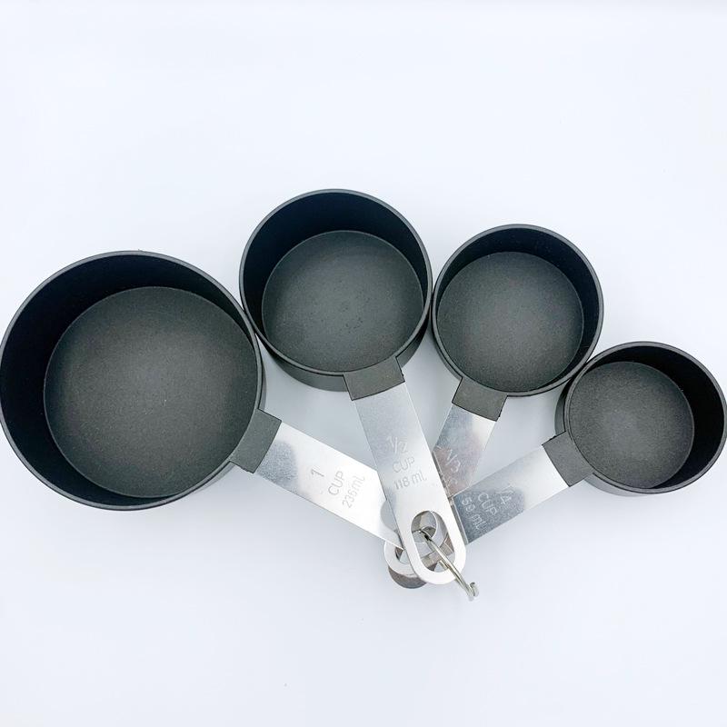 8-Piece Kitchen Measuring Spoon & Cup Set with Stainless Steel Handles