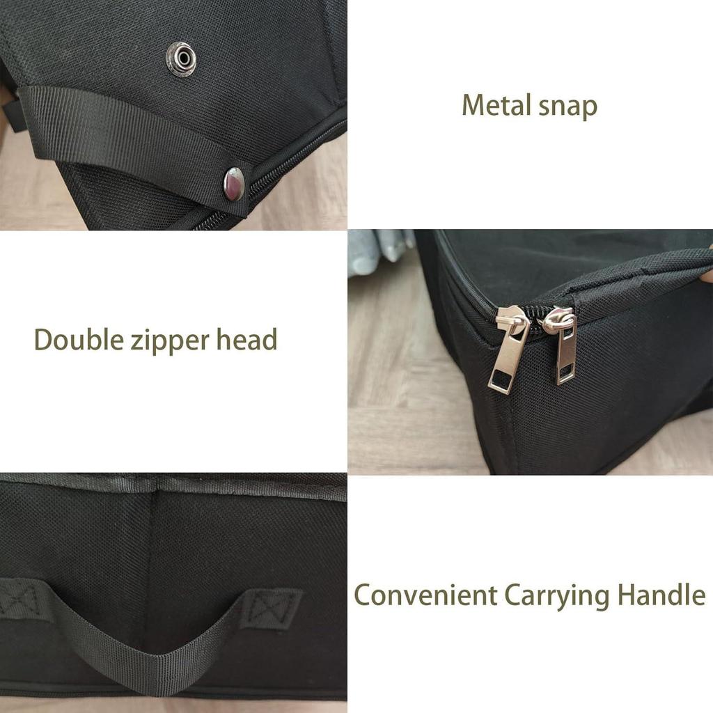 Portable Foldable Fabric Cat Litter Box