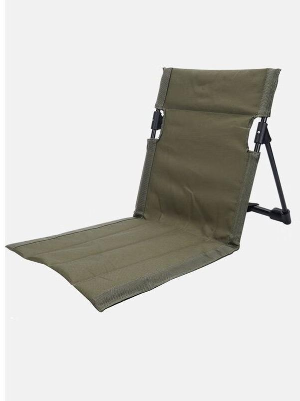 Outdoor Portable Folding Chair and Recliner with Floor Mat