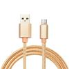 Nylon Braided 3A Fast Charging Data Cable for Type-C, Android, Apple: Available In 1m, 2m, 3m Lengths