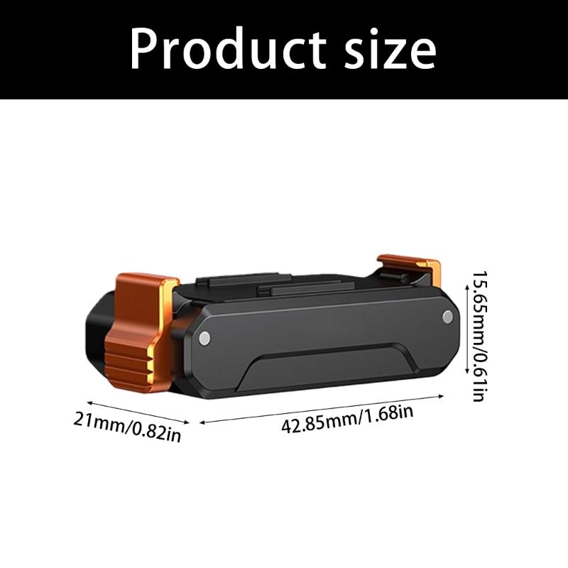 Aluminium Magnetic Quick Release Mount for Action 4/3 Protective Frame Case Aluminium Adapter for Action Camera Accessories