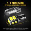 20X T10 192 168 194 W5W 2825 158 14-SMD 2835 Super White 6500K LED Light Bulb EA