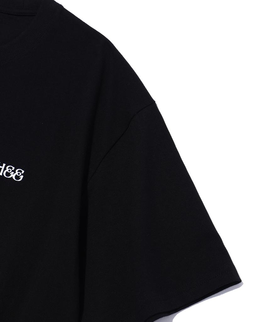 YOUHEE Youhee Small Logo T-Shirts Black