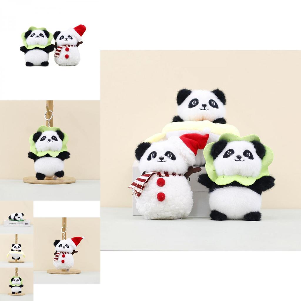 Cute Multi-season Panda Plush Keychain And Bag Decoration For All Occasions