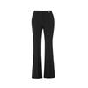 LANGZI Slim Fit Flare Casual Trousers