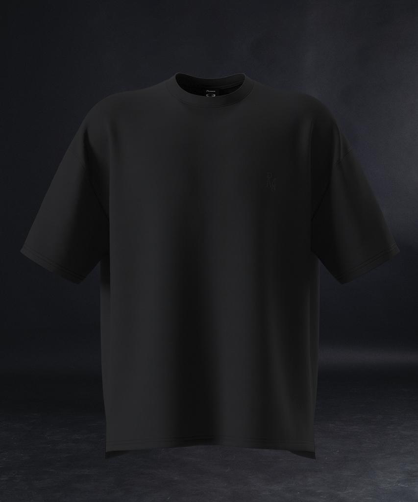 PHERMENON Essential Oversized Short Sleeve - Black