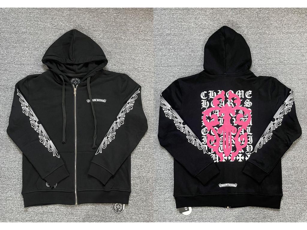 Vyšívaná mikina s křížem a podkovou pro muže a ženy - Podzimní oblečení