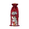 Christmas Red Wine Bag, New Linen Bottle Bag, Gift Party Red Wine Packaging Bag, Drawstring Drawstring Drawstring, Christmas Gift Bag