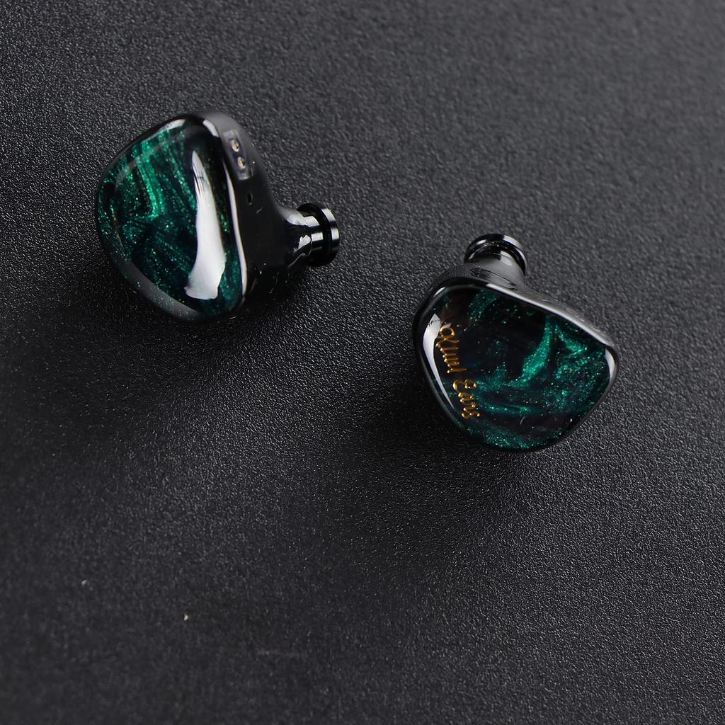 LINSOUL Kiwi Ears Cadenza 10mm Beryllium Dynamic HiFi Earphones In-Ear (Green)