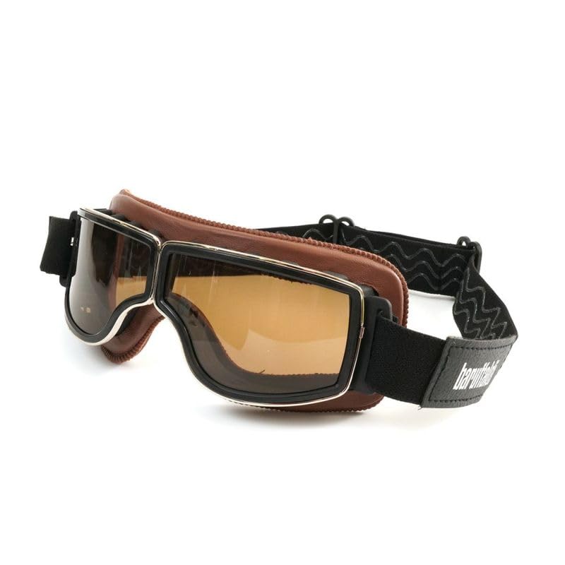 

Baruffaldi JTT Classic Cafe Racer Smoke Made in Free Brown Goggles, Style, Lens, Italy, Size,