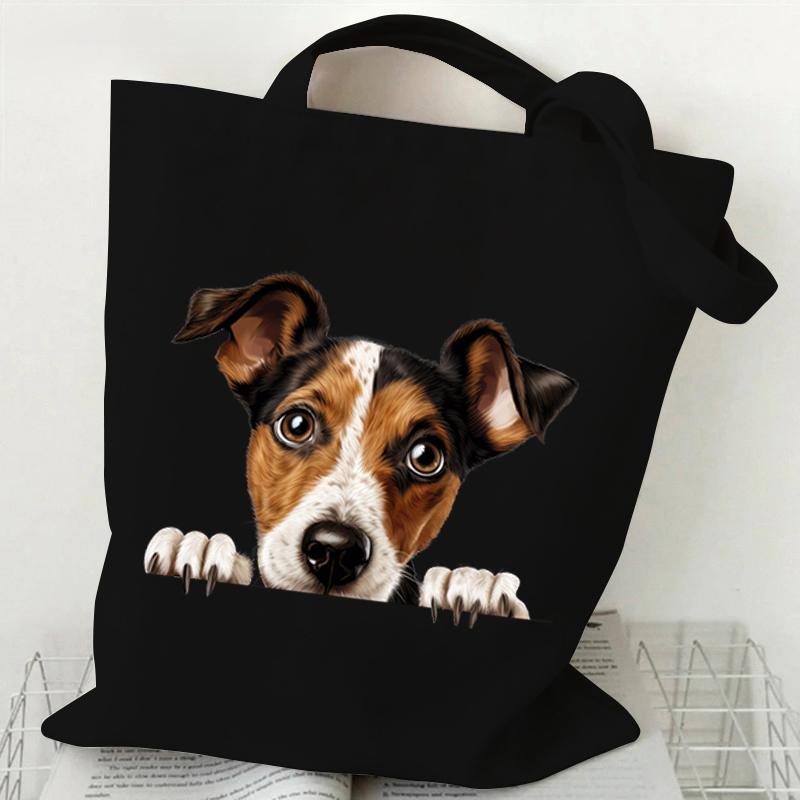 

Женские 3D аниме-сумки с собаками, забавная модная сумка через плечо с изображением животных и собак, сумка для отдыха и любителей собак