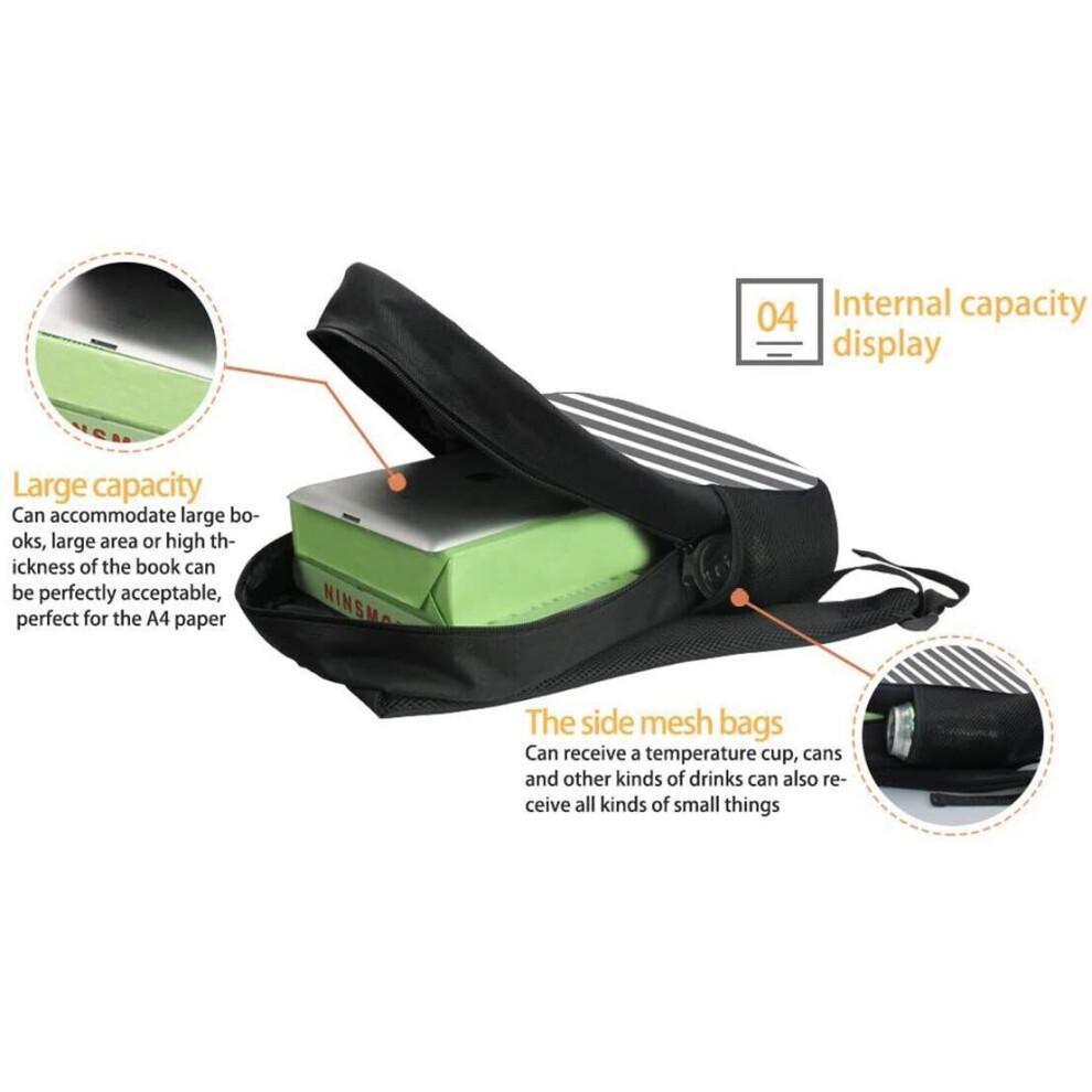 Kids Backpack 3-Piece Set: Crossbody Bag, Pencil Case & School Bag, Water-Resistant, Padded Straps, Laptop Storage