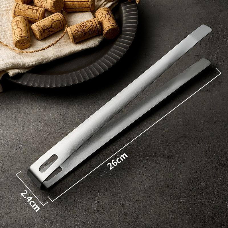 1/2PCS Household Food Clip Stainless Steel Barbecue Bread Clip Outdoor Barbecue Supplies Kitchen Tools BBQ