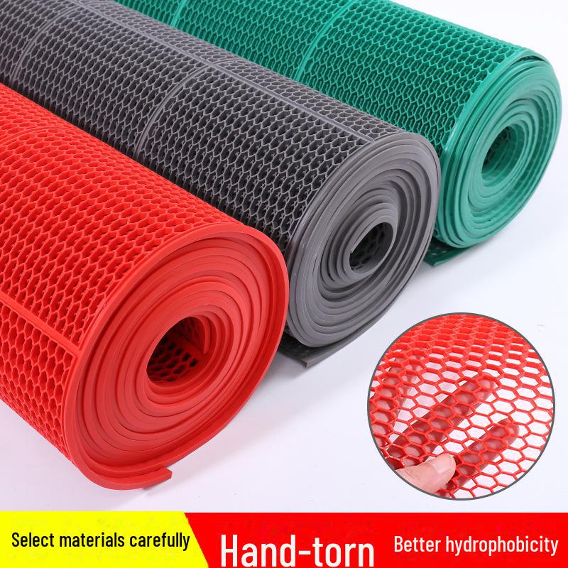 PVC Waterproof Non-Slip Floor Mat for Bathroom, Kitchen, Swimming Pool, and Toilet