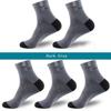5 Paar Herrensocken Sport Business Langlebige Nähte Feste Socken Mann Dehnbar Hervorragende Qualität Atmungsaktive Gemütliche Socken