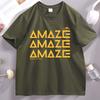 Project Hail Mary Rocky Tshirt AMAZE Book Lover Gift Bookish T Shirt Vintage Short Sleeve Cotton Printed Tshirt Male Clothes