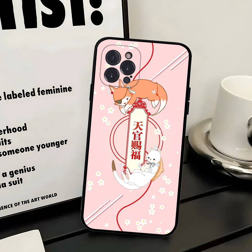 

Popular Danmei Anime H-Heaven O-OfficialS B-Blessing Phone Case For IPhone 17 Air 16 15 14 Plus 13 12 Mini 11 Pro iPhone 13 pro