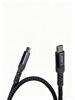 10Gbps Data Transfer 5A 100W PD Fast Charging Braided Aluminum Alloy Nylon Eco-Friendly Heavy Duty USB 3.2 Gen2 Dual Type-C
