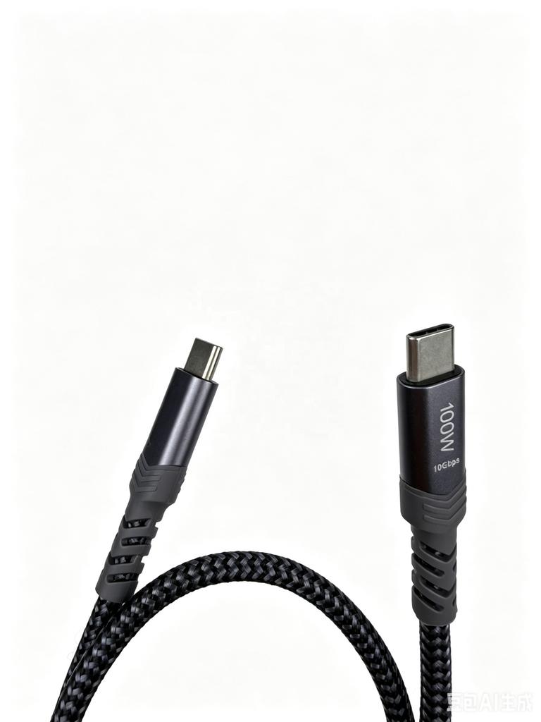 10Gbps Data Transfer 5A 100W PD Fast Charging Braided Aluminum Alloy Nylon Eco-Friendly Heavy Duty USB 3.2 Gen2 Dual Type-C