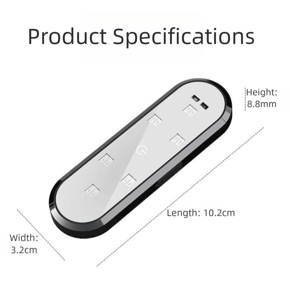 Mini Flashing Light Car Door Light Auto Open Safe LED Door Light LED USB Charging Car Atmosphere Light Vehicle Safety