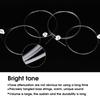 4Pcs Ukulele String Set Bright Sound Carbon High End Transparent Guitar Accessories