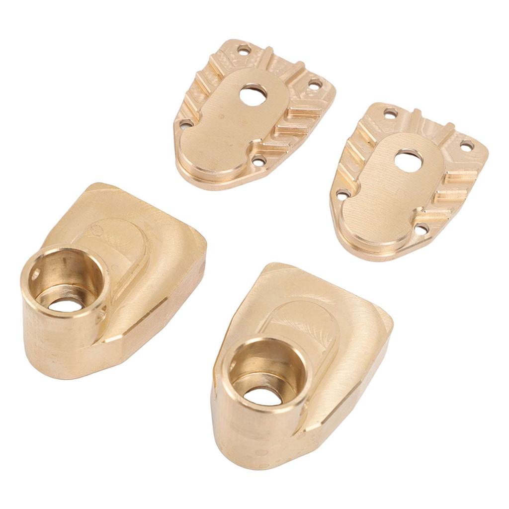 1 Pair RC Rear Axle Seat Fit for AXIAL AXP8 Gilamon 1 8 Car Replacement Set Brass
