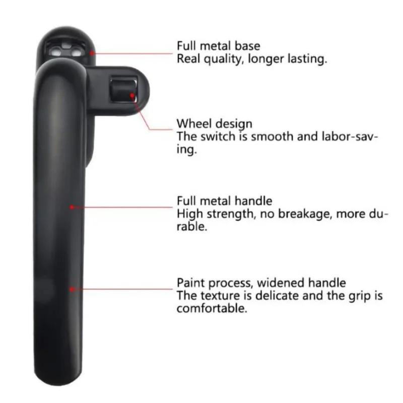Universal Window Handle Hand Locking With Locks Kids Security Door Handle For Double Glazing Windows Handle Door Turning Handles