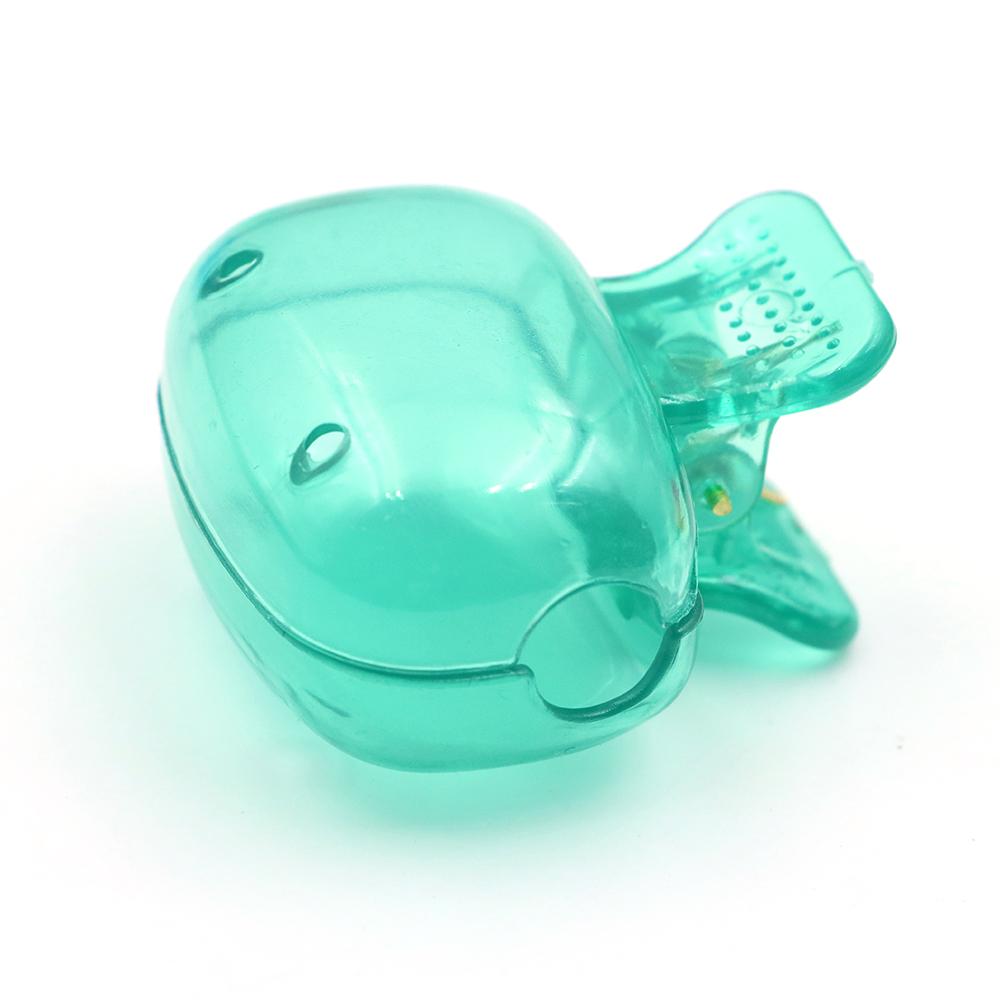 Bulk Travel Toothbrush Head Covers Toothbrush Protector Cap Brush Pod Case Protective Portable Plastic Clip For Household Travel